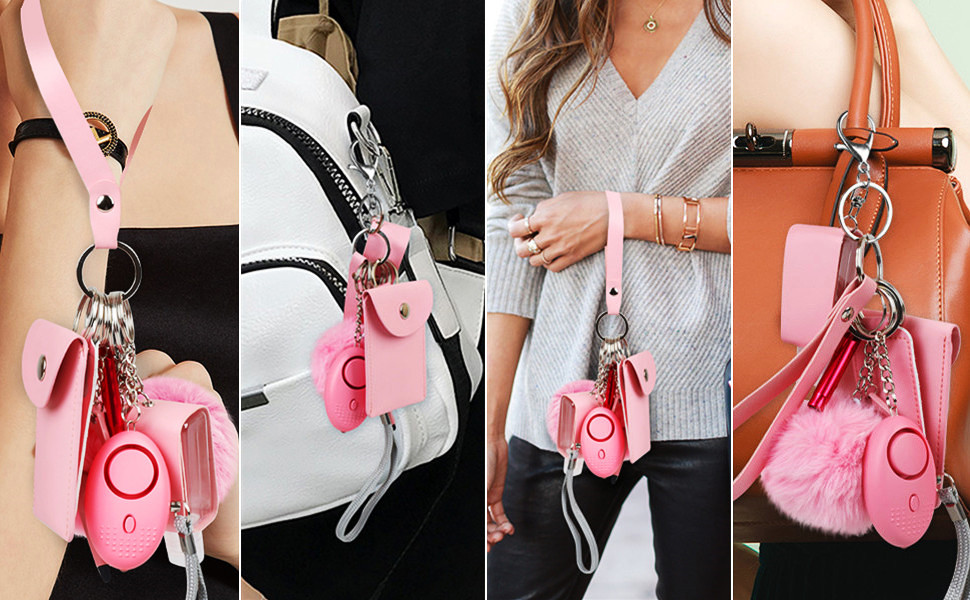 Self Defense Keychain Set