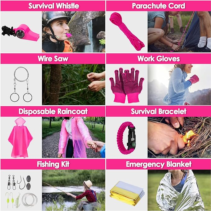 Women's Pink Safety Kit