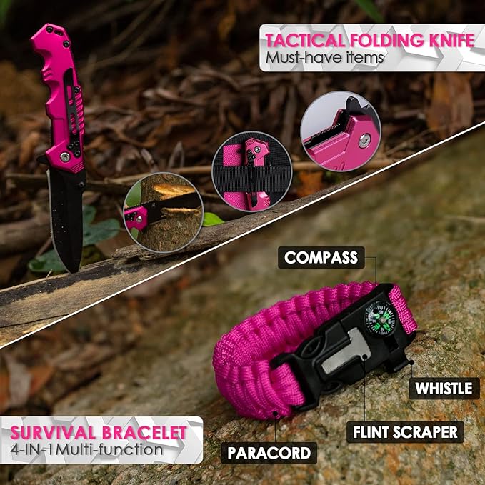 Women's Pink Safety Kit