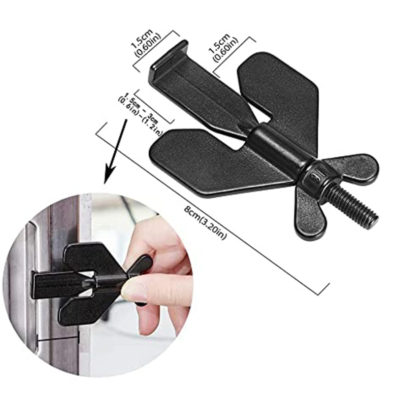 Anti-theft Doorstop Safety Lock