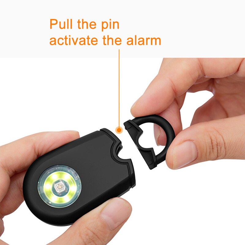 Self Defense Alarm LED Alarm Keychain