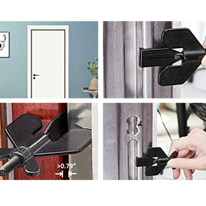 Anti-theft Doorstop Safety Lock