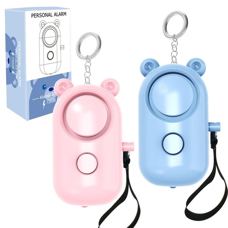 Self Defense Emergency Alarm Keychain
