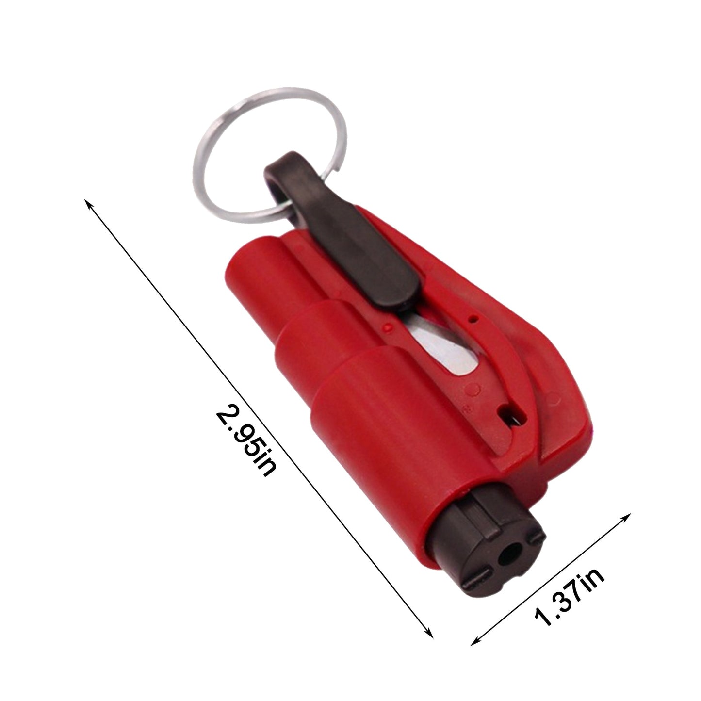 Life-Saving Window Breaker & Seat Belt Cutter