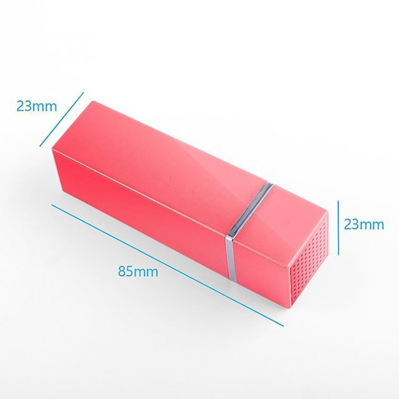 Lipstick Shape Anti-Attack Alarm Keychain