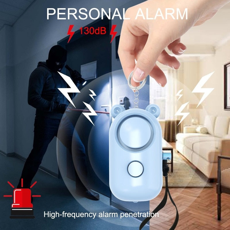 Self Defense Emergency Alarm Keychain