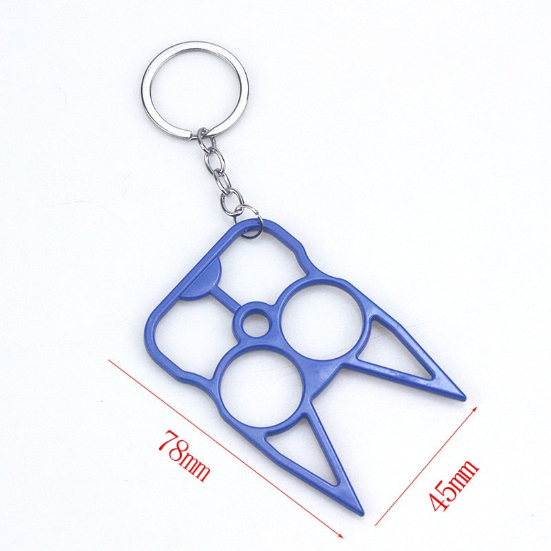 Multi-function Self-Defense Cat Keychain
