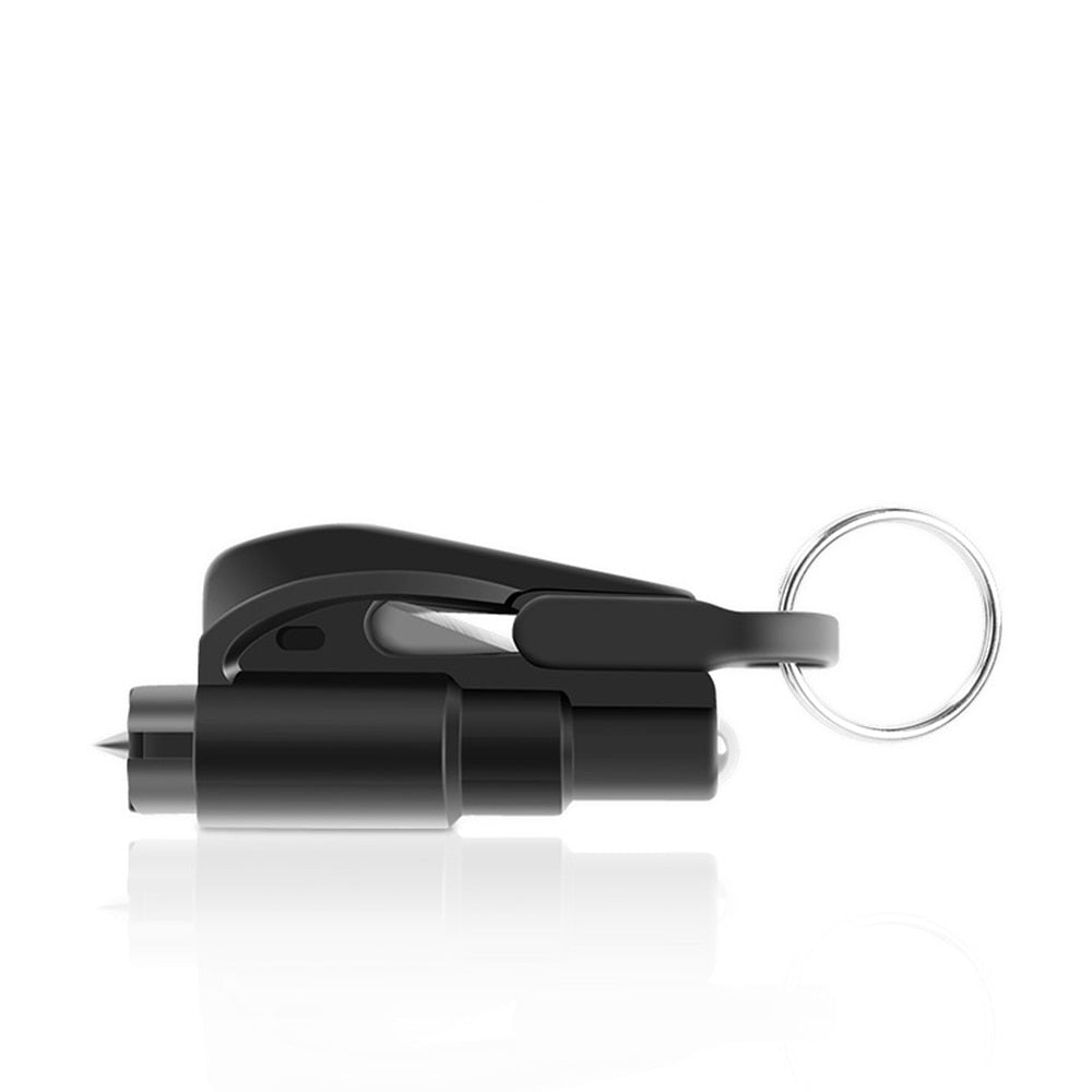 Life-Saving Window Breaker & Seat Belt Cutter