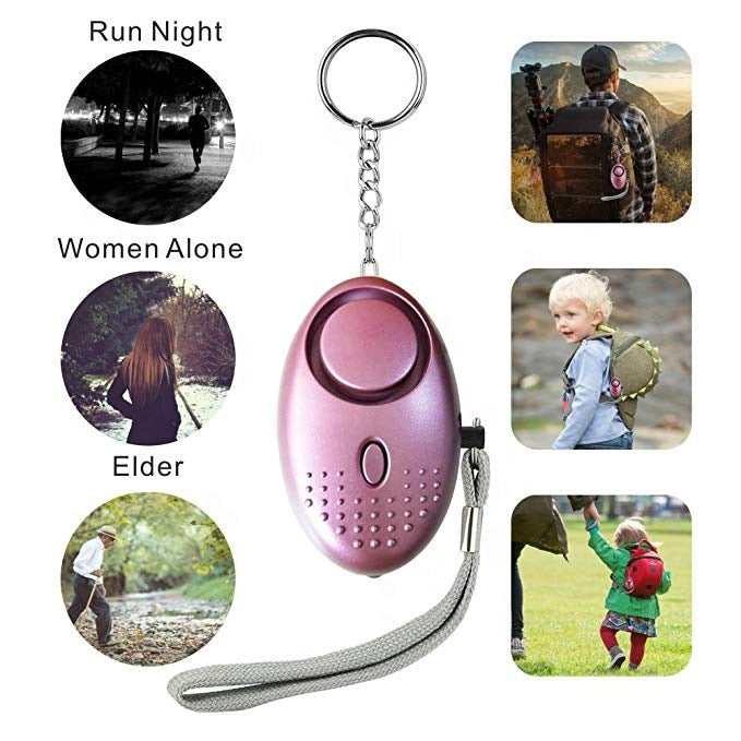 SOS Security Self Defense Alarm Keychain