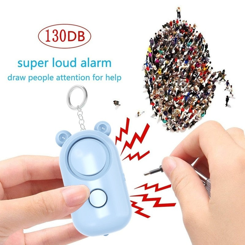 Self Defense Emergency Alarm Keychain