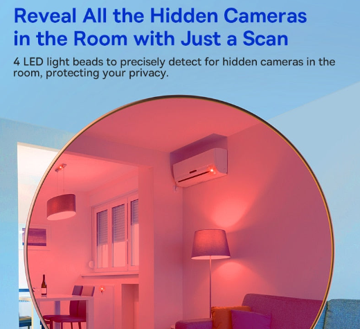 Portable Hidden Camera Detector