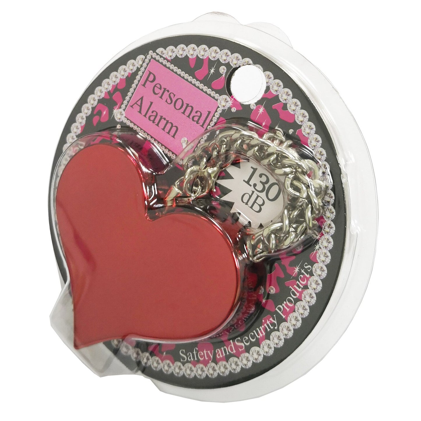 Heart Key Chain Alarm